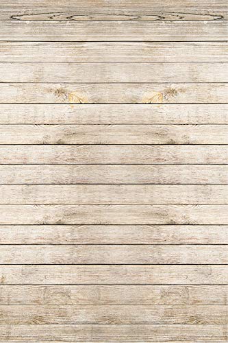 KonPon Wood Backdrop Photography Background Vinyl Backdrop Wood Floor Photography Backdrops Studio Photo Props Background 082 - Image 1