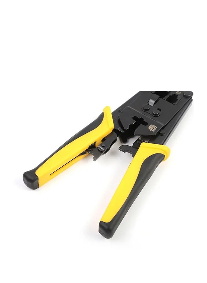 Cable Crimping Tool with Built-in Wire Cutter – RJ45 – RJ11- RJ12 – CAT3 – CAT5 – CAT6 /HS-8086R  - Image 4