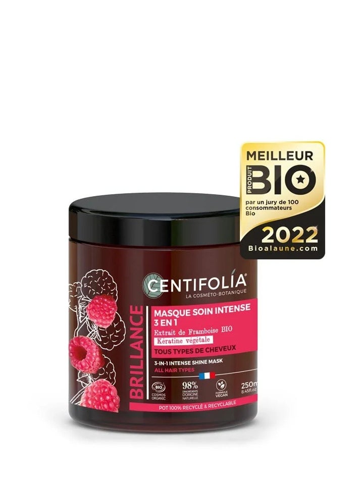Centifolia ORGANIC AND NATURAL 3-IN-1 INTENSE SHINE MASK 250ML 