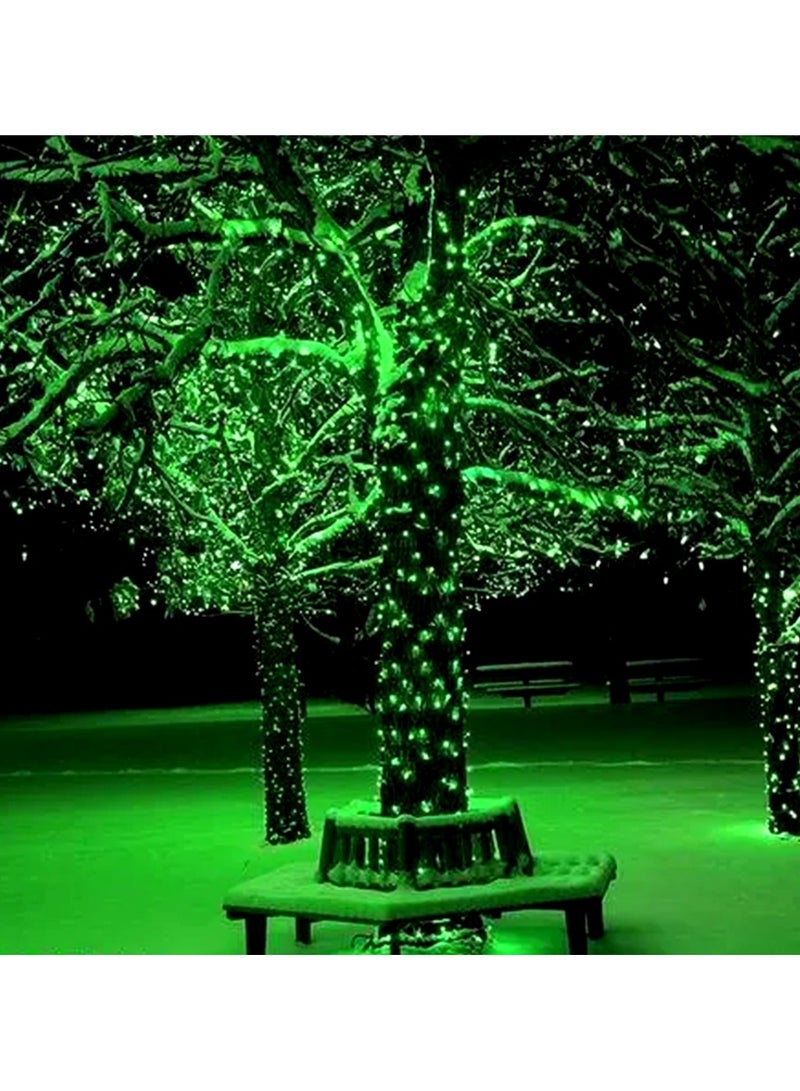 ZAYO LED String Lights Decorative Fairy Lights for Home Decoration, Festival Lighting, Indoor Outdoor LED String Lights, Ambient Decorative Lighting, Green - 10 Meter - Image 4