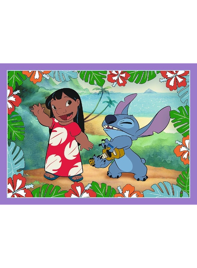 Trefl - Disney Lilo & Stitch Crazy Day 4 in 1 Puzzle (35+48+54+70) Pieces - - Image 3
