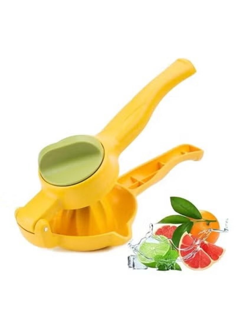 عصارة الليمون والليمون الحامض اليدوية | عصارة حمضيات يدوية متينة لاستخراج العصير الطازج - سهلة الاستخدام ومتينة - 013 - Image 1