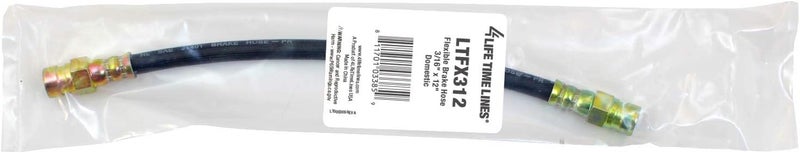 4LIFETIMELINES Domestic Flexible Brake Line 3/16 x 12" - Image 4