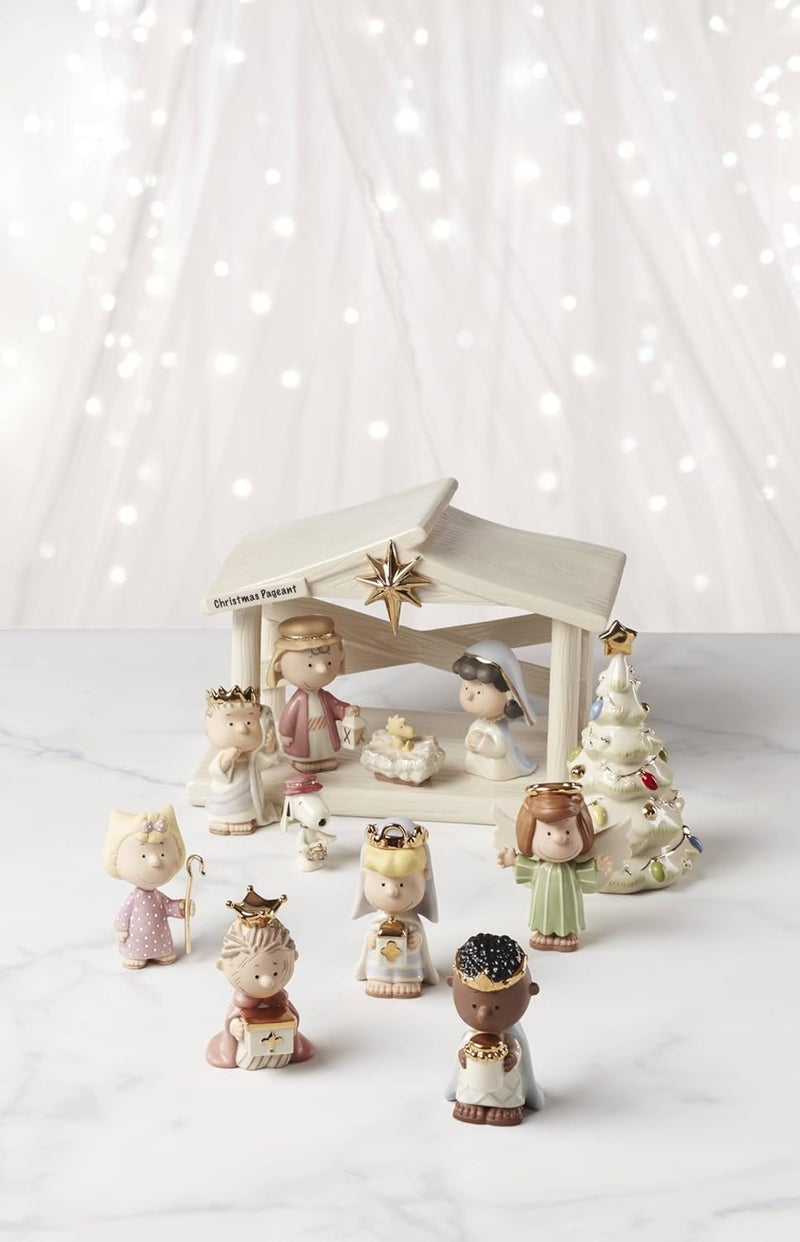 Lenox Peanuts 7-Piece Christmas Pageant Figurines Set - Image 4