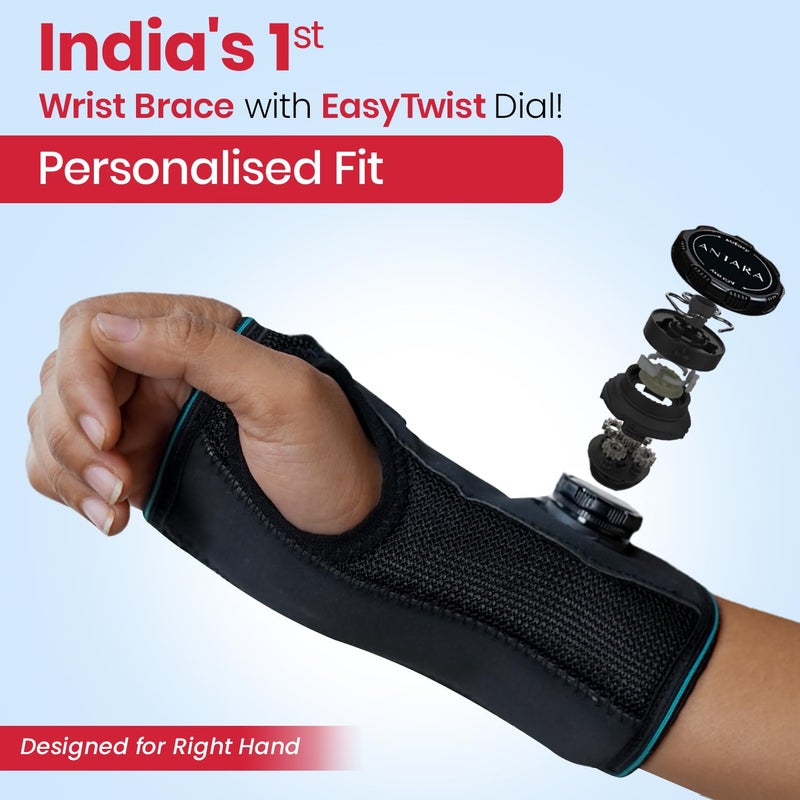AGEasy (Max Group Easy Twist Wrist Brace with Adjustable Dial (Right Hand) - Image 2