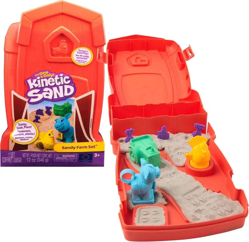 Kinetic Sand مجموعة مزرعة الرمال الحركية (340 جرام) - Image 1
