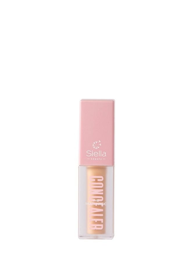 Siella Beauty The Multi Magic Lightweight High Coverage Creamy Concealer To Conceal, Brighten, Highlight, and Contour Desired Areas On The Face W1  - Image 3