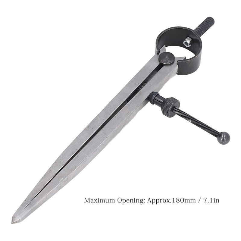 Carbon Steel Woodworking Marking Gauge Divider with Fast Spring Nut for Carpentry - Image 3