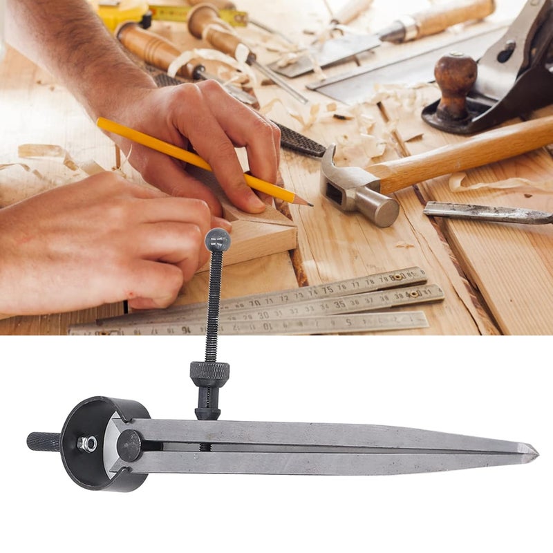 Carbon Steel Woodworking Marking Gauge Divider with Fast Spring Nut for Carpentry - Image 5