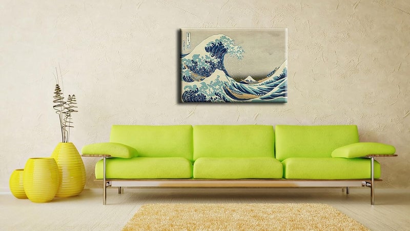 Tallenge The Great Wave off Kanagawa Art Print - Image 2
