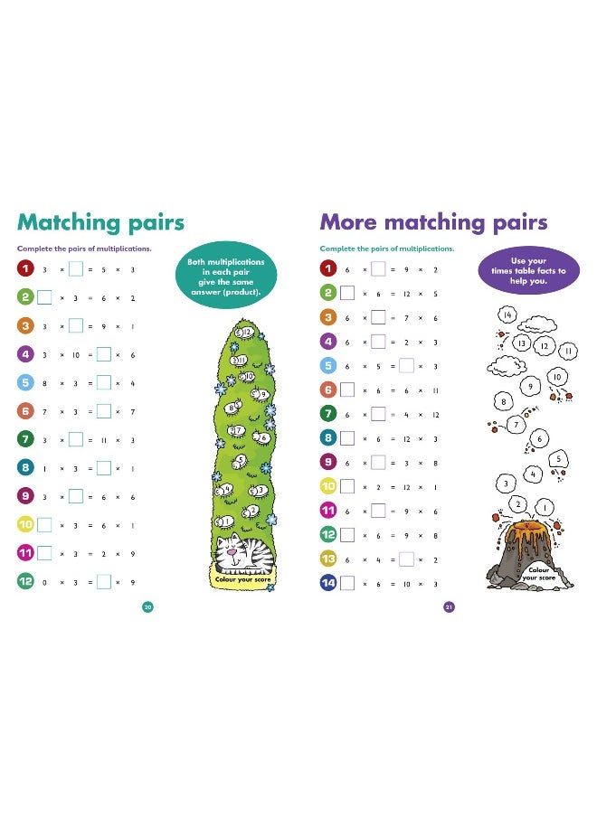 null - Times Tables Quick Quizzes Ages 7-9: Ideal for Home Learning - Image 1
