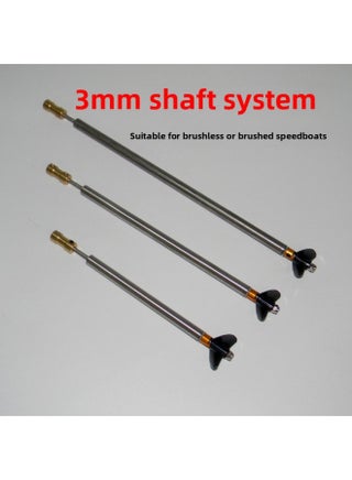 Remote Control Speedboat Drive Shaft Assembly Connecting Piece Rotating Shaft Remote Control Boat Brushless Brush Transmission-Color:One Set Of Positive Paddle (inner Shaft Length 20cm)-Specifications:Motor Shaft Suitable For Connecting M - pzsku/Z630E06A6D865E8BAA7BAZ/45/1745491209/43b90d08-41d7-45ca-87af-c90b985f5db3