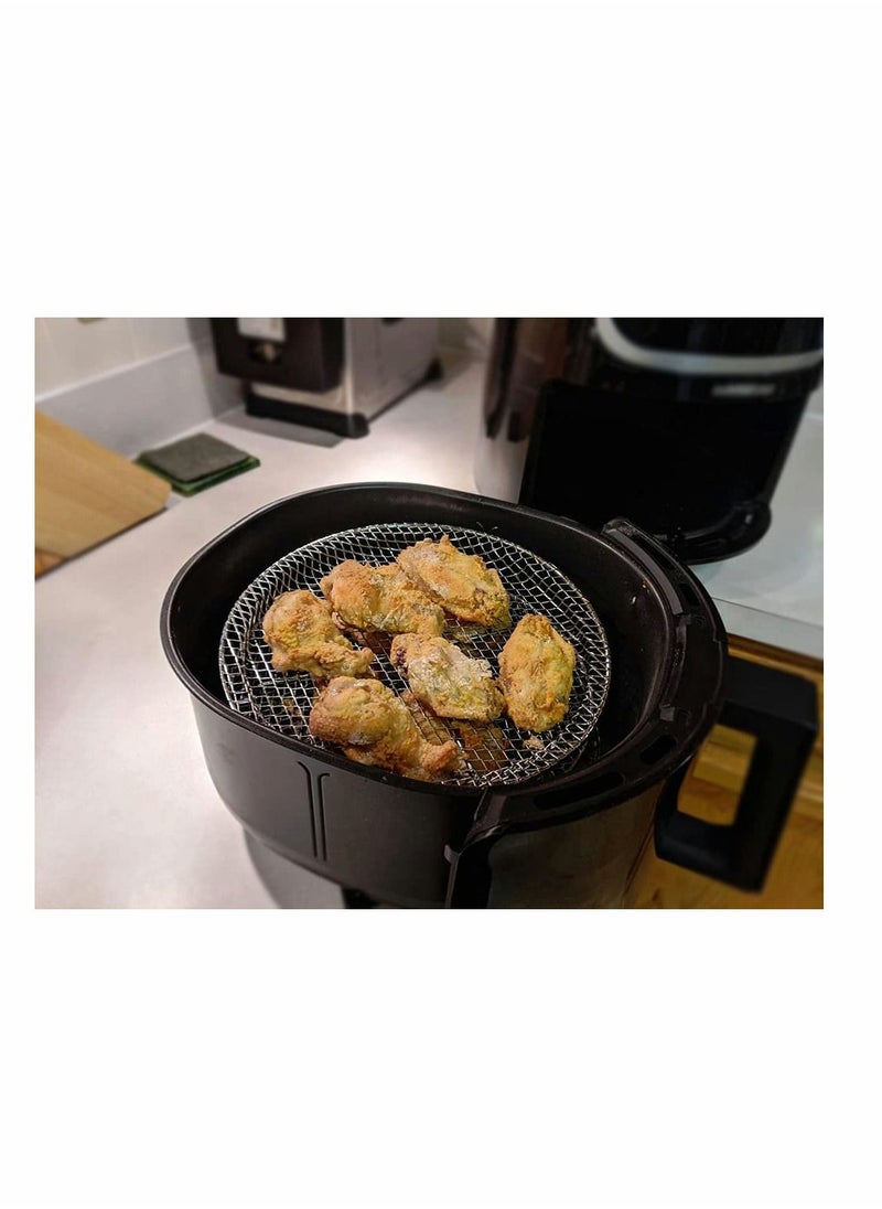 Y&D - Air Fryer Three Stackable Dehydrator Racks, KASTWAVE Stainless Steel Rack Fit all 4.2QT - 5.8QT fryer, Oven, Press Cooker, Flow Racks - Image 1