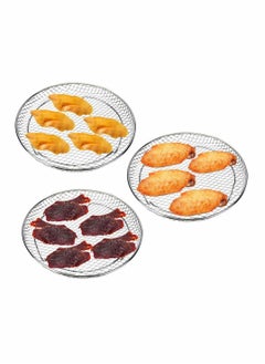 Y&D Air Fryer Three Stackable Dehydrator Racks, KASTWAVE Stainless Steel Rack Fit all 4.2QT - 5.8QT fryer, Oven, Press Cooker, Flow Racks  - Image 5
