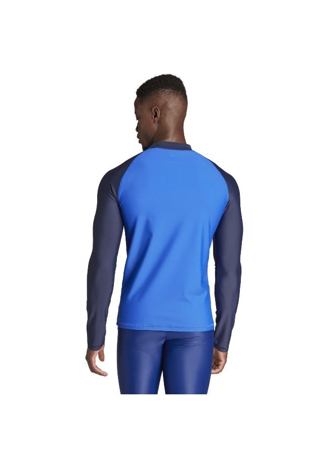Adidas M Rashgd Ls Blue Swim Swimwear XS - Image 5