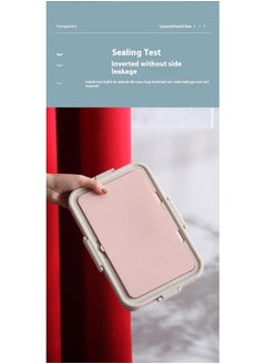 Bluejw Portable Lunch Box Microwave Lunch Box With Compartments Portable Japanese-Style Bento Box Leakproof Food Container For Kids  - Image 5