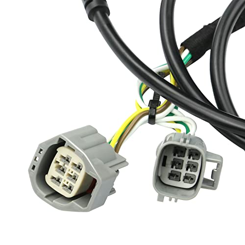 Bentolin 17275.01,4 Way Flat Tow Hitch Trailer Wiring Harness for 2007-2018 Jeep Wrangler JK Models 67 Inches (with Flat Connector Dust Cover) - Image 5