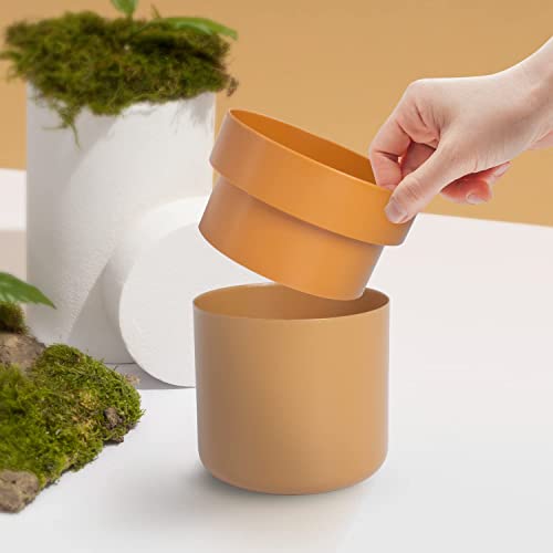 ISLANDSAFE Flower Pot Diversion Safe with Key Lock, Secret Hidden Safe Box with False Bottom, Weatherproof Key Hider & Cash Vault for Outdoor Garden, Yard & Home, Plants Not Include (Matte Terracotta) - Image 5