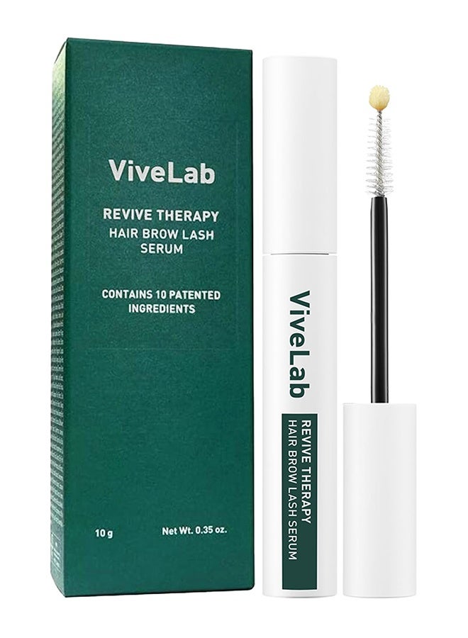 فايف لاب سيروم ريفايف للعلاج وتكثيف شعر الحواجب والرموش - سيروم لنمو الرموش والحواجب للحصول على رموش وحواجب أكثر كثافة وامتلاءً 10 جم - Image 1