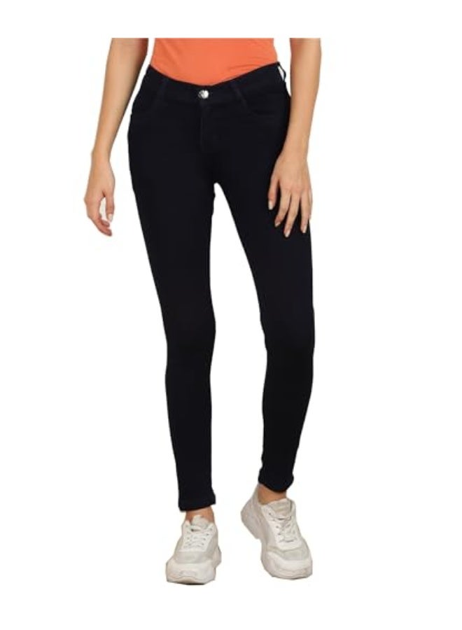 Nifty Women's Cotton Blend Stretchable Mid Rise Jeans - Image 1