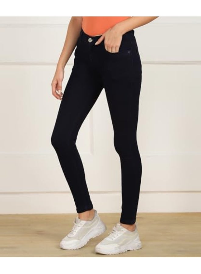 Nifty Women's Cotton Blend Stretchable Mid Rise Jeans - Image 3