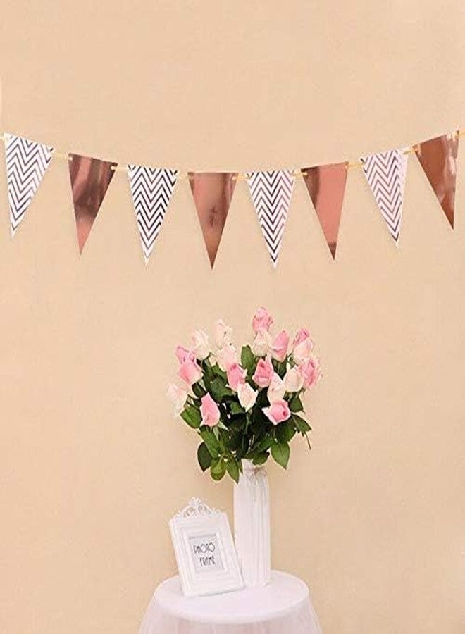 AMFIN (Pack of 35) Love Heart Foil Balloon Decoration Items, Birthday, Anniversary, Valentine Day Combo - Red & Rose Gold - Image 4