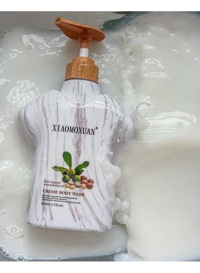 Xiaomoxuan غسول جسم طبيعي مرطب منظف للبشرة الجافة للرجال كريم خالي من البارابين غسول جسم للبشرة الحساسة غسول جسم عضوي للنساء برائحة جميلة غسول جسم معطر لرائحة الجسم القوية - Image 5