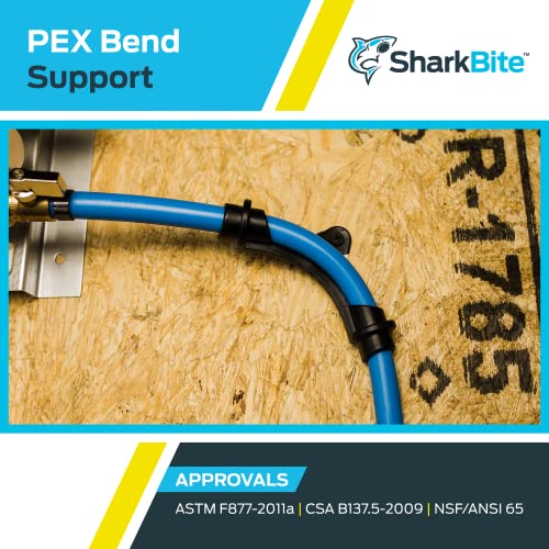 SharkBite Poly 23051 3/4-Inch Polymer Bend Support for PEX Pipes, 3/4 in, No Color - Image 5