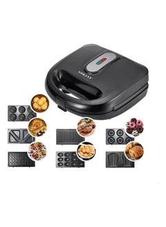 سوكاني صانعة الساندوتشات متعددة الوظائف 7 في 1 بقدرة 750 وات SK-907 أسود 750 W SK-907 لون أسود  - Image 5