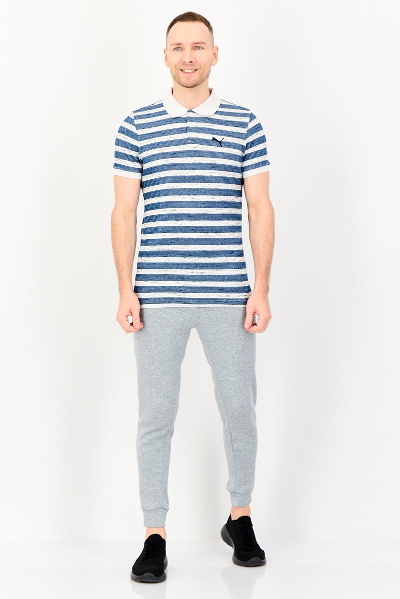 PUMA Men Slim Fit Short Sleeve Outdoor Polo Shirt, Multicolor - Image 2