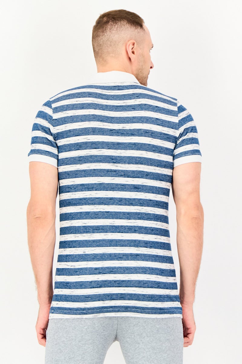 PUMA Men Slim Fit Short Sleeve Outdoor Polo Shirt, Multicolor - Image 4