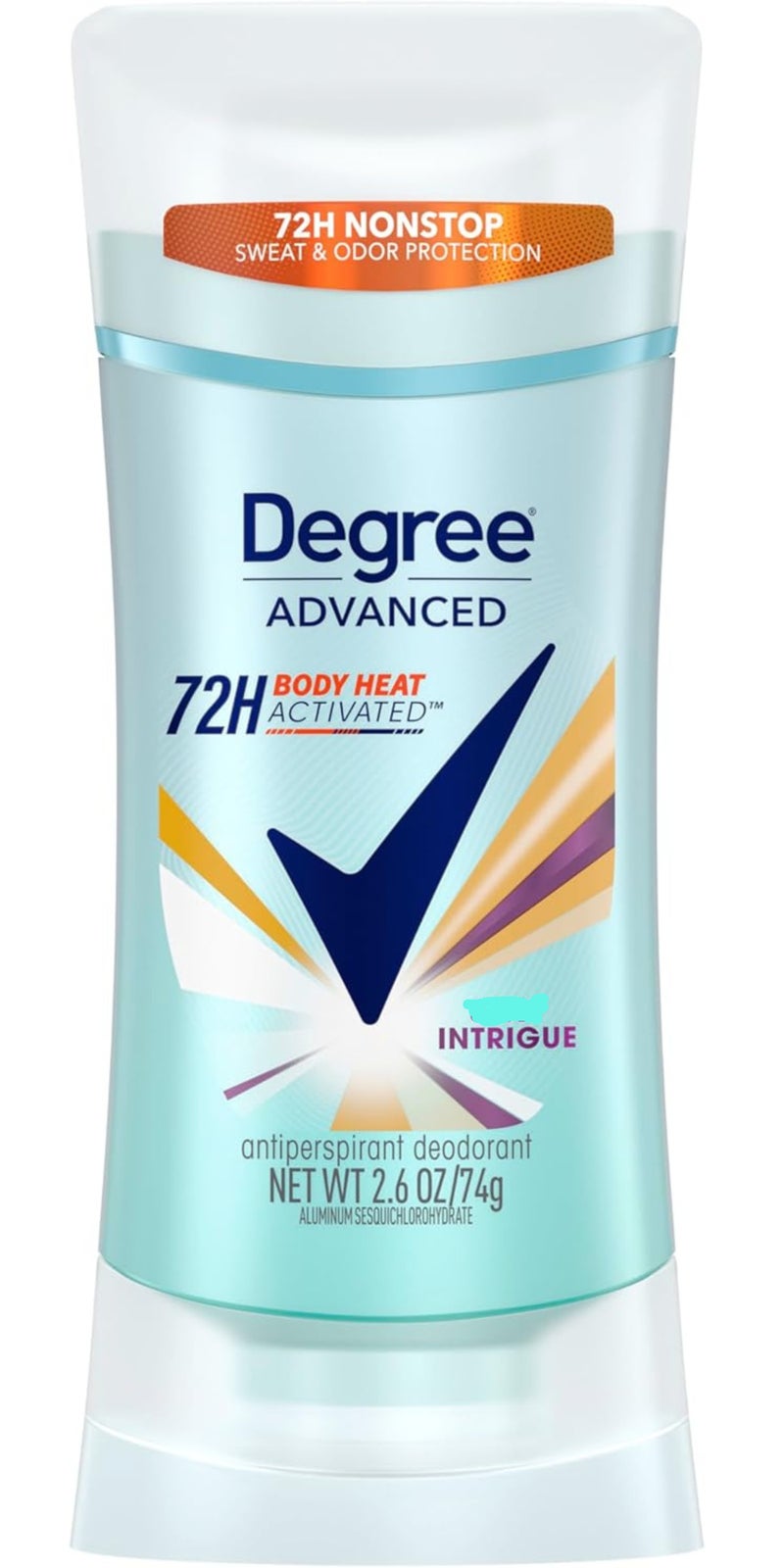 Advanced 72H Body Heat Activated Intrigue 74g