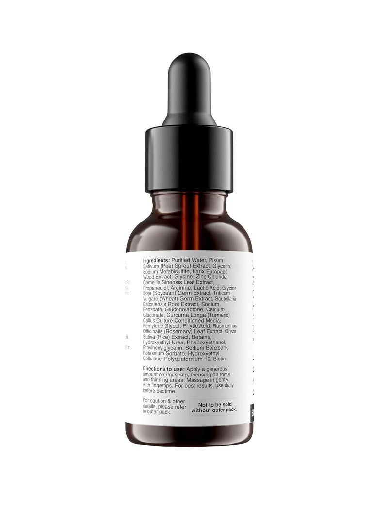 Advanced Hair Growth Serum with Redensyl Anagain Baicapil Capilia Longa Rosemary Biotin and Rice Extract for Hair Growth and Hair Fall Control for Women and Men 30ml