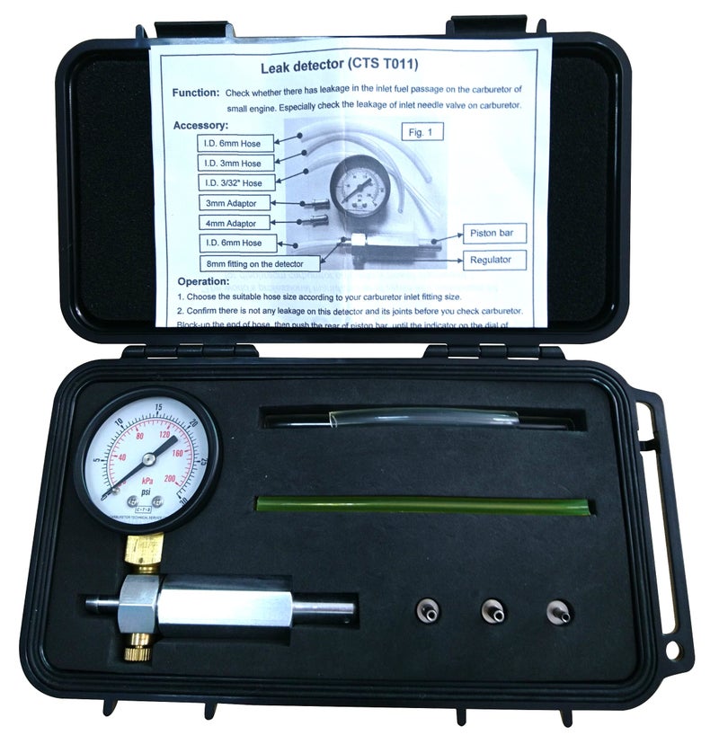C·T·S Carburetor Leak Detector Pressure Gauge Replaces Walbro 57-21-1 ZAMA ZPG-2 Tillotson 243-504 Stens 705-020 - Image 2