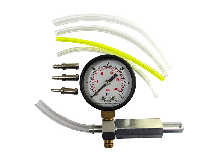 C·T·S Carburetor Leak Detector Pressure Gauge Replaces Walbro 57-21-1 ZAMA ZPG-2 Tillotson 243-504 Stens 705-020 - Image 5