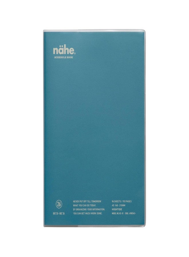 HIGHTIDE [High Tide Notebook 2026] Nee Blue / A5 Vertical/Starts from December 2025 - Image 1