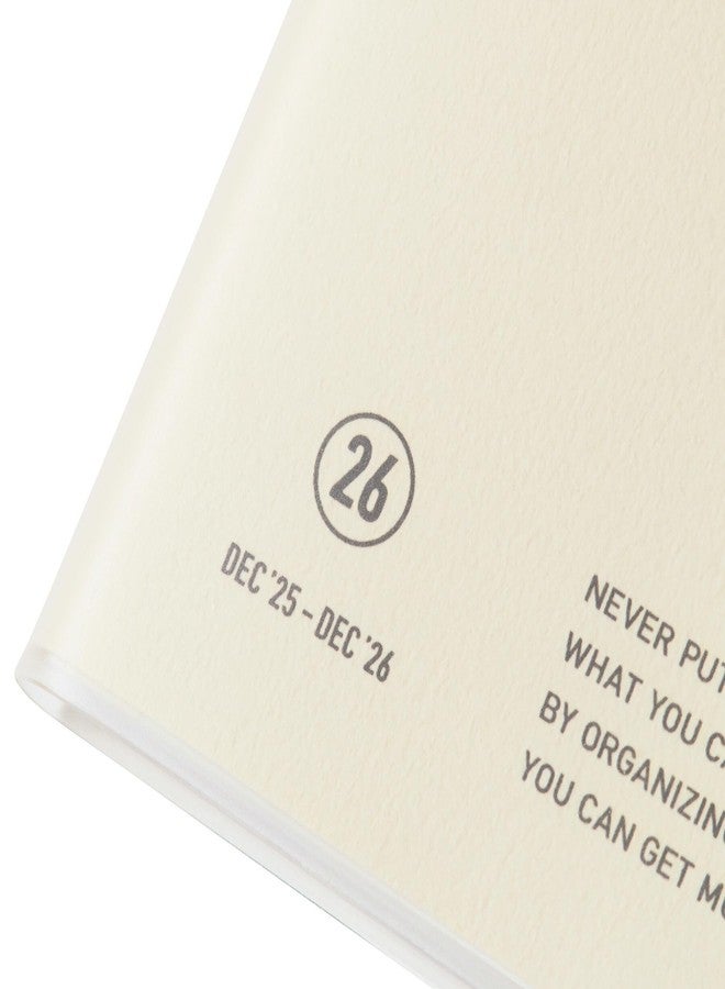HIGHTIDE [High Tide Notebook 2026] Nee Blue / A5 Vertical/Starts from December 2025 - Image 3