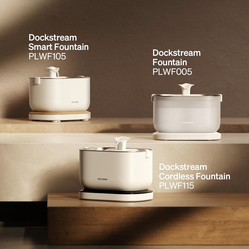 PETLIBRO Offical Cat Water Fountain Pump, Easy Replacement for Cat Fountain PLWF115/PLWF105/PLWF005, Wireless Cat Fountain Pump for Pet Water Fountain, Super Quiet Pump for Dog Dispenser - Image 2