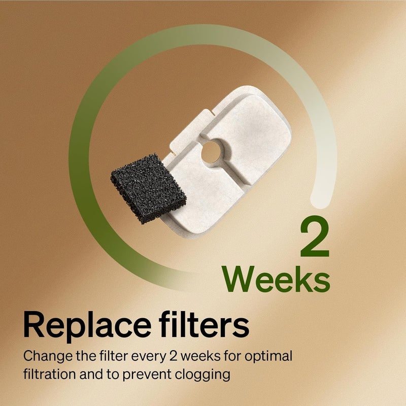 PETLIBRO Offical Cat Water Fountain Pump, Easy Replacement for Cat Fountain PLWF115/PLWF105/PLWF005, Wireless Cat Fountain Pump for Pet Water Fountain, Super Quiet Pump for Dog Dispenser - Image 4