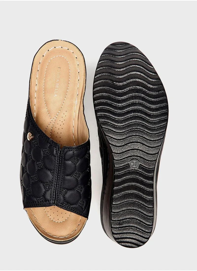 شو اكسبرس One Strap Wedge Sandals