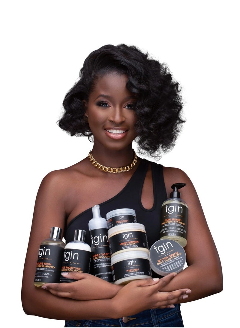 Tgin Triple Moisture Replenishing Conditioner For Natural Hair - Dry Hair - Curly Hair - 13 Oz  - Image 2