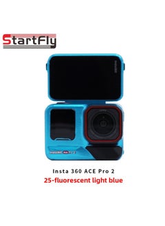 Generic StartFly Suitable For Shadow Stone Insta360 Ace Pro2 Body Camera Film Fluorescent Film Accessories-Color:Fluorescent Light Blue  - Image 1