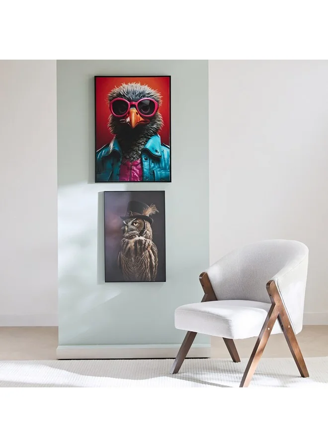 Home Box Ersel Bird Framed Picture 50 x 70 x 2.5 cm