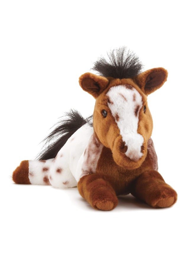 DEMDACO Nat and Jules Appaloosa Horse Large - Image 1