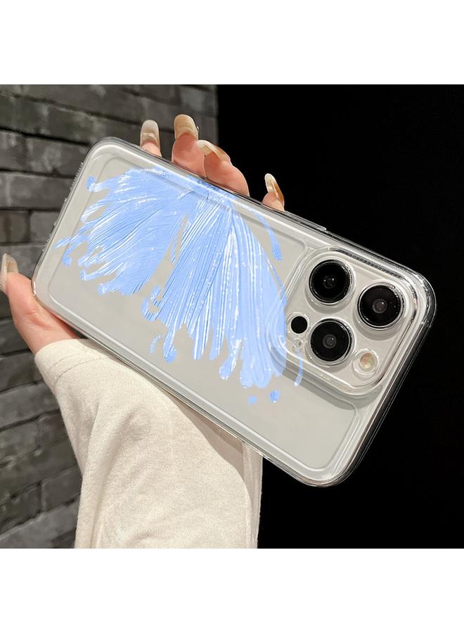 Zaboon Case For iPhone 12 Butterfly Pattern Transparent TPU Phone Case - Image 2