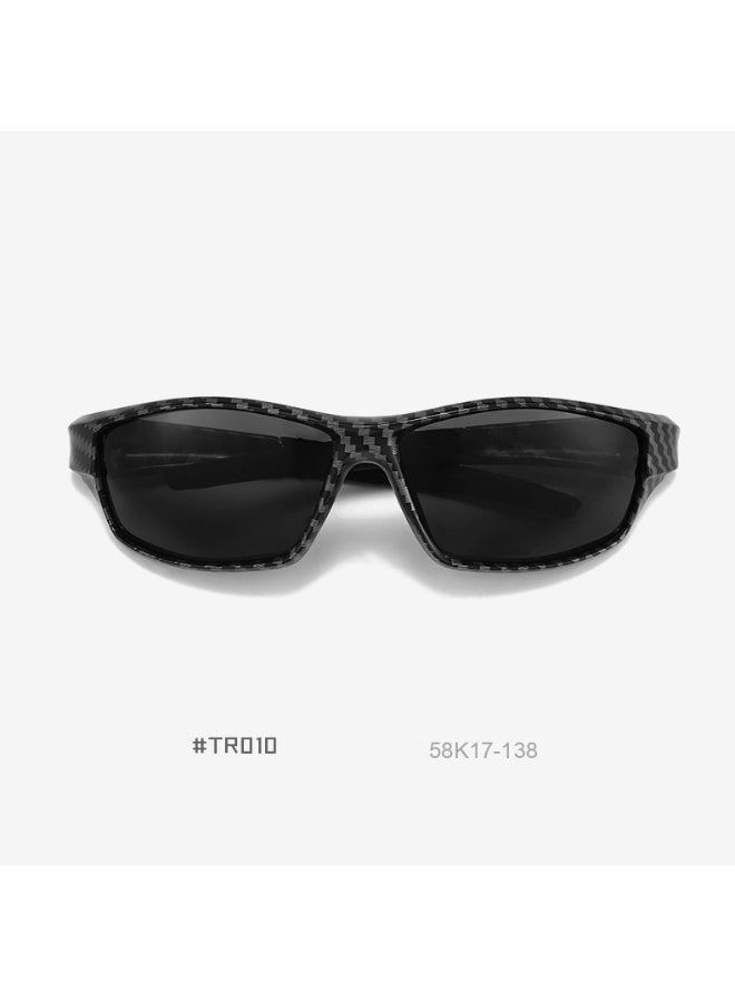 New TR90 Polarized Sunglasses for Men - Model P010 Outdoor Sports Eyewear - Image 4