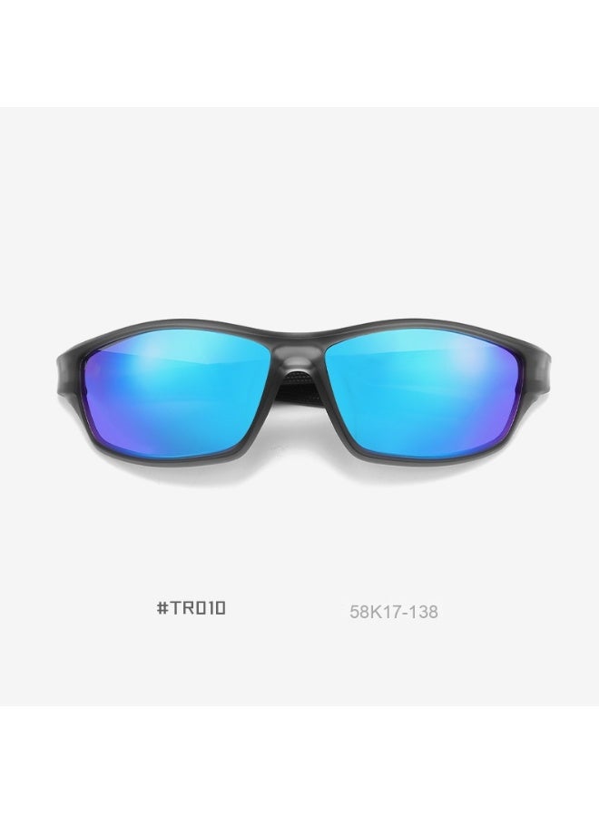 New TR90 Polarized Sunglasses for Men - Model P010 Outdoor Sports Eyewear - Image 2