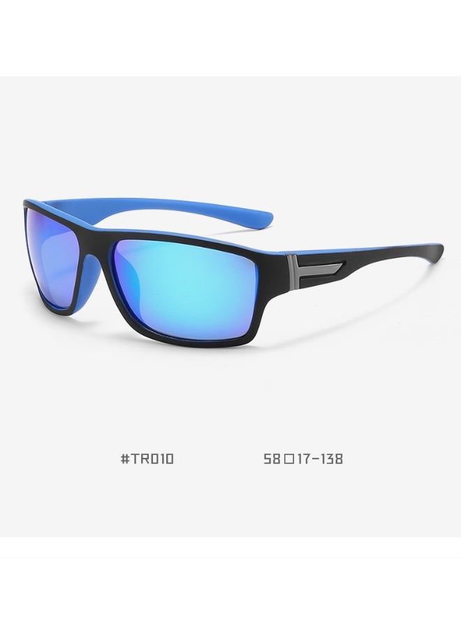 New TR90 Polarized Sunglasses for Men - Model P010 Outdoor Sports Eyewear - Image 3