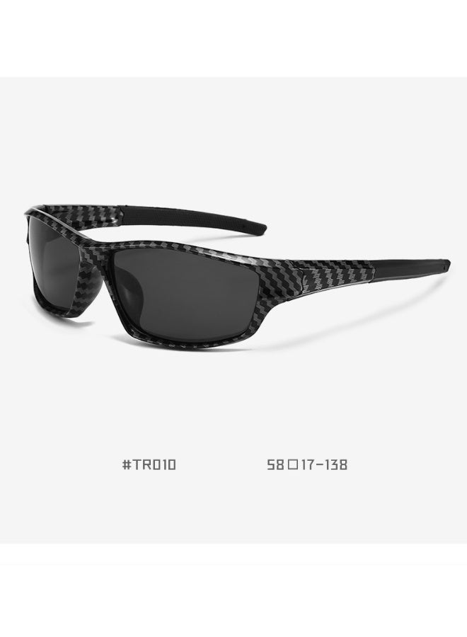 New TR90 Polarized Sunglasses for Men - Model P010 Outdoor Sports Eyewear - Image 5