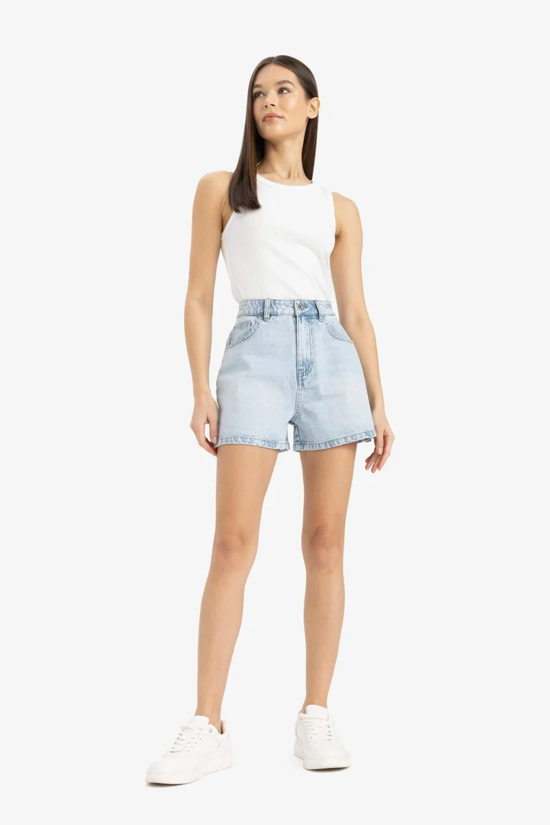 ديفاكتو Slim Fit Camisole Halter Collar Tank Top